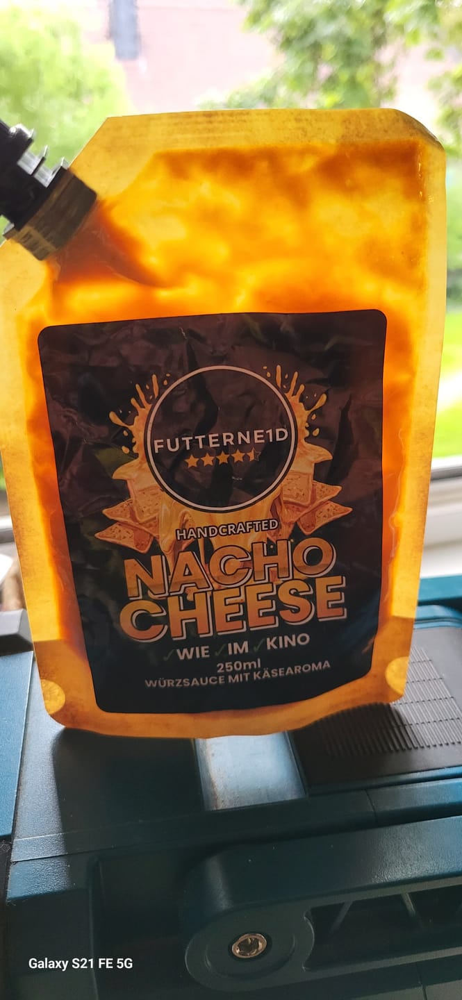 Customer photo review of NACHO CHEESE Sauce 250ml