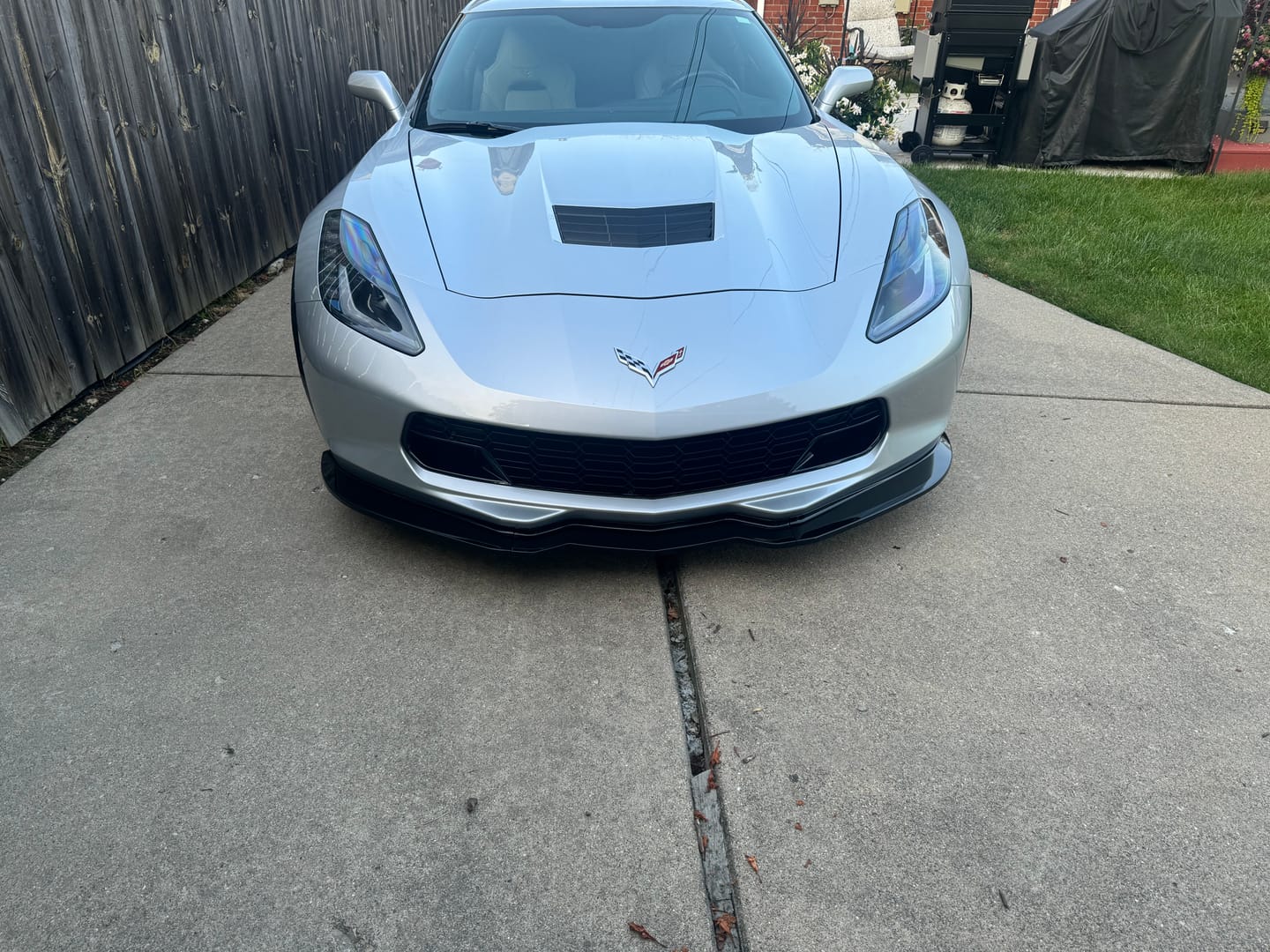 Customer photo review of Corvette C7 Front Bumper Grill