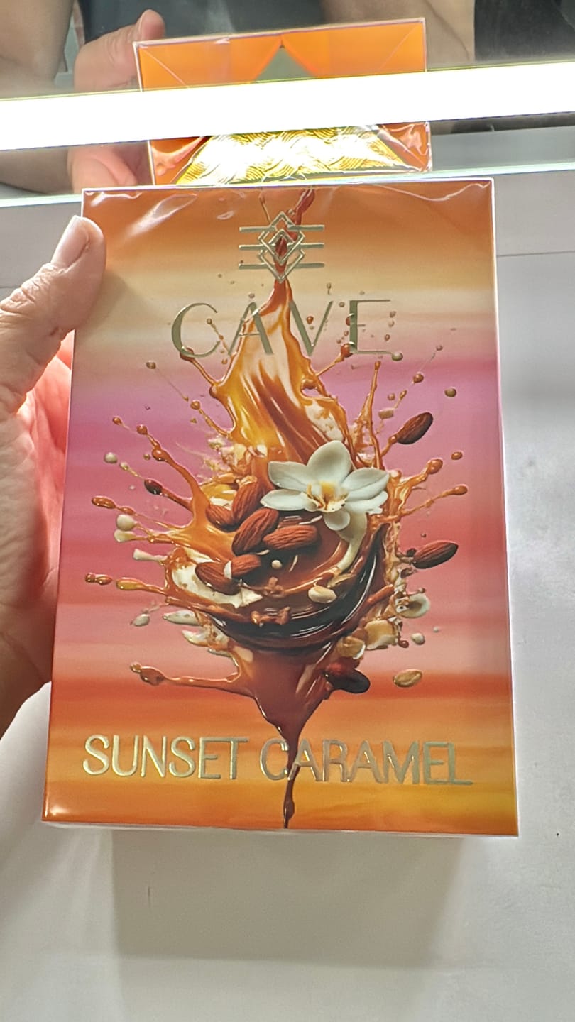 Customer photo review of CAVE - SUNSET CARAMEL