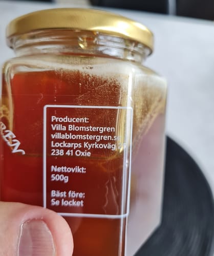 Customer photo review of 2kg flytande honung för 499kr med fri frakt!