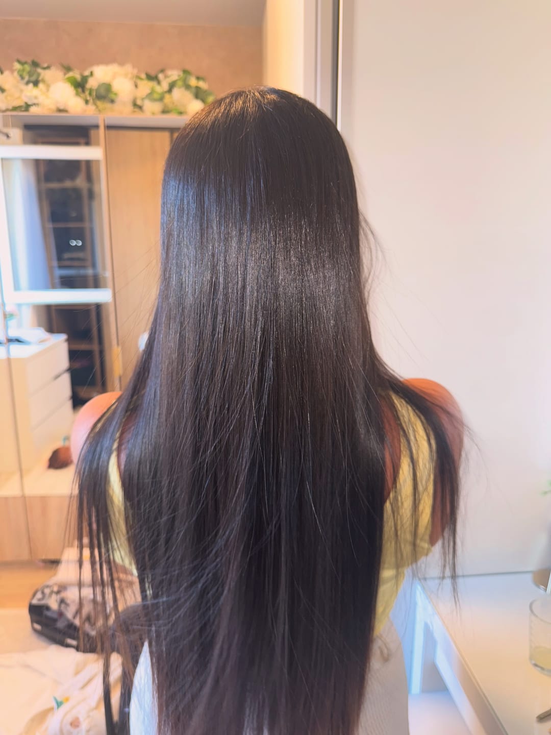 Customer photo review of Lissage Indien Deby Hair Lisa Indian (sans formol)
