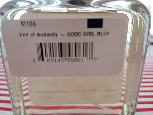 Customer photo review of Veil of Audacity - Inspirado en GOOD GIRL BLUSH de CAROLINA HERRERA 100ml-