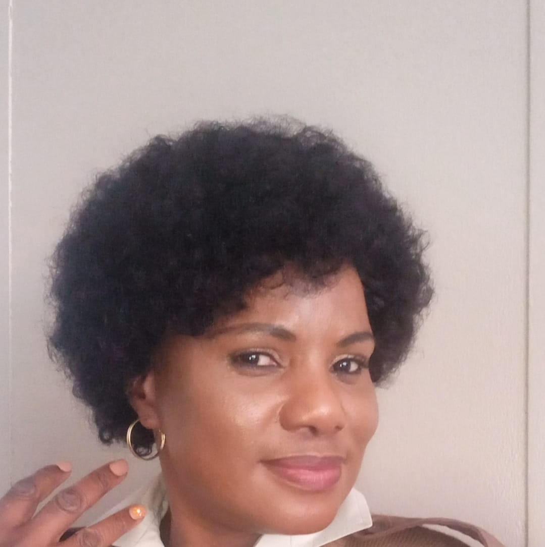 Customer photo review of Brazilian Curly Afro full Cap 8"