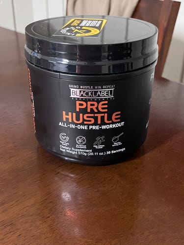 Customer photo review of PRE HUSTLE