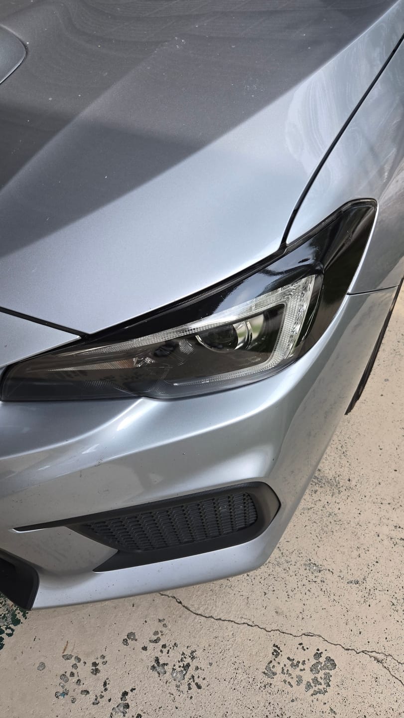 Customer photo review of 2015-21 WRX/STI Blackout Headlight Overlays