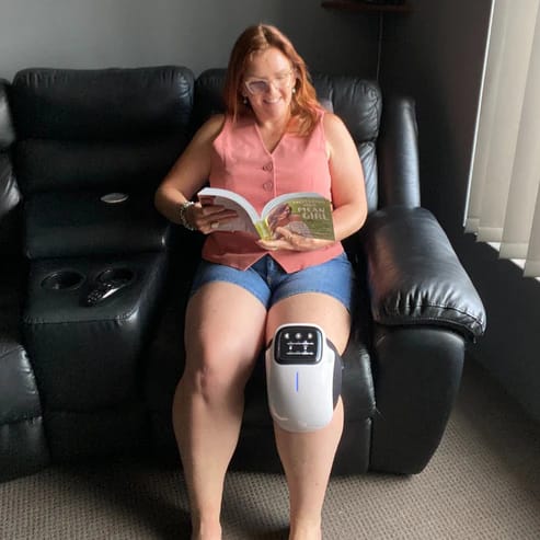 Customer photo review of RestoreKnee™ 2.0 - Knee Massager