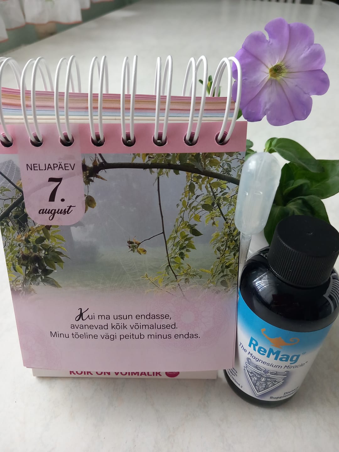 Customer photo review of ReMag® Liquid Magnesium, 120ml (toidulisand magneesiumiga)