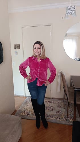 Customer photo review of Lace Front Deborah Loira - Repartição Livre 4x4