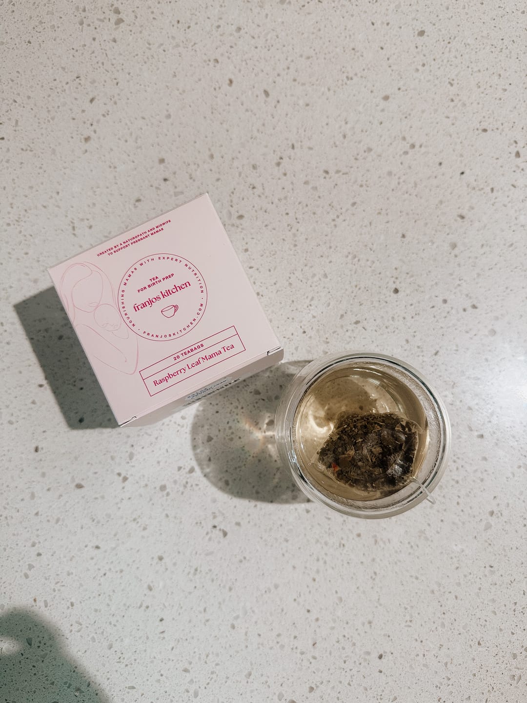 Customer photo review of Raspberry Leaf Mama Tea