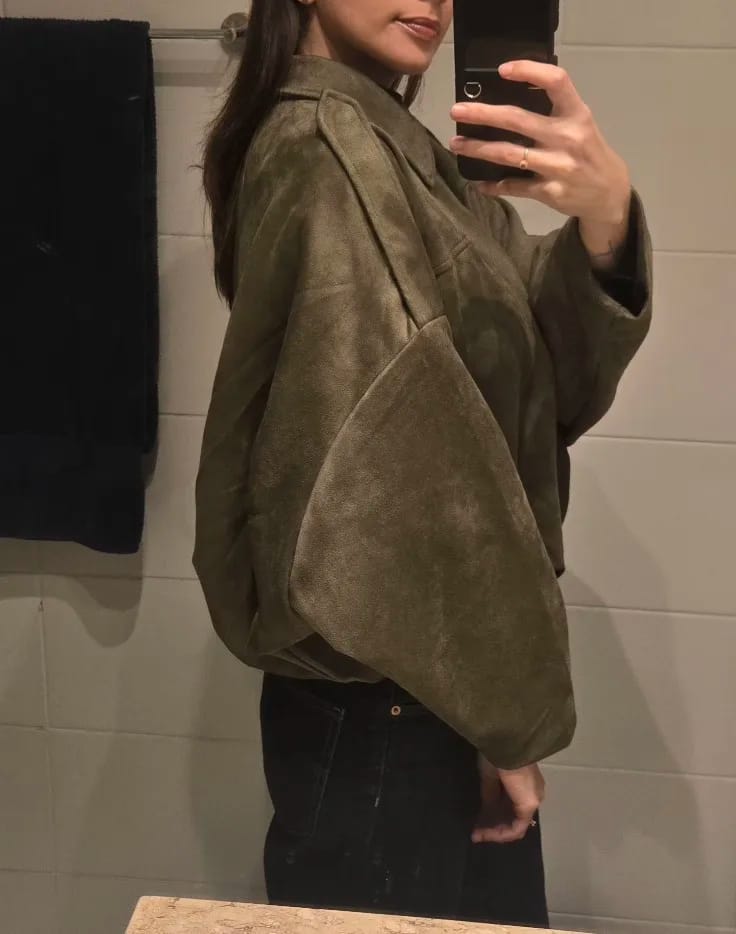 Customer photo review of Lara Bomber Jacket