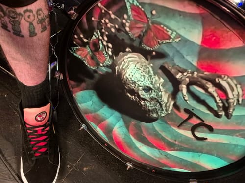 Thomas C. review of Custom Drumhead Skin - Vinyl Wrap Sticker image 1 out of 1