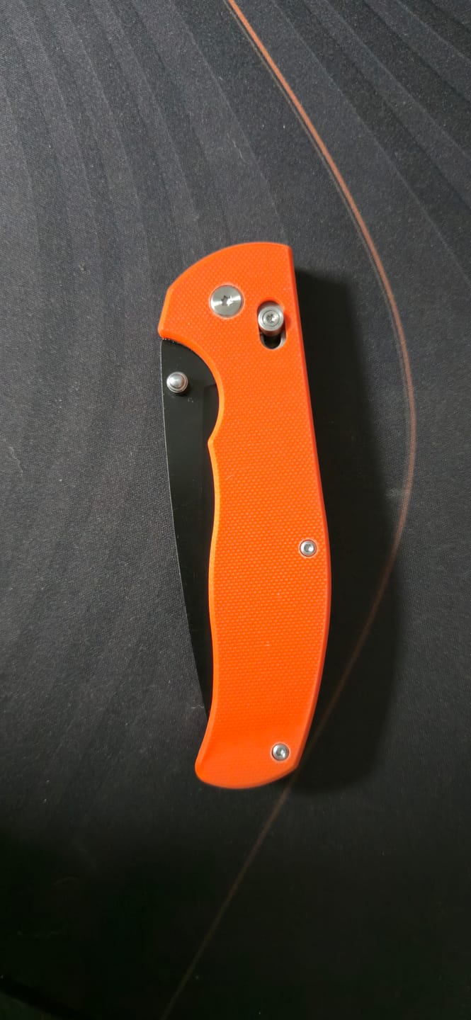 Customer photo review of Mystery Folding Knife