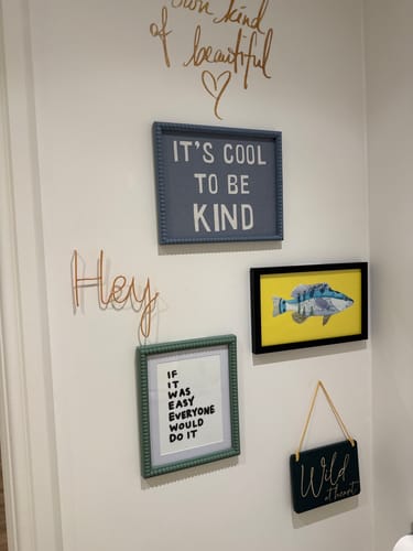 Customer photo review of Graffiti Quote 002 - Art Print