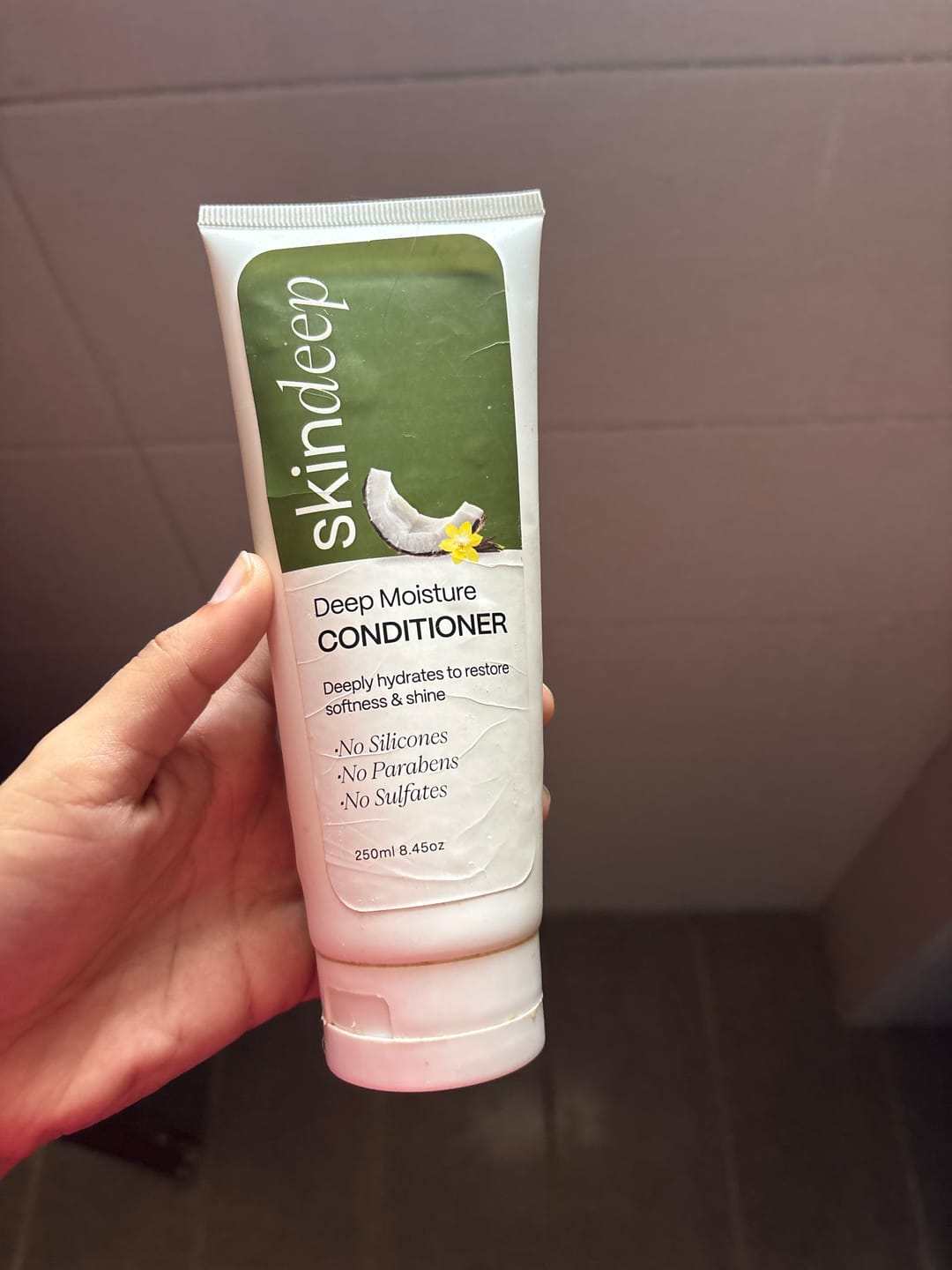 Customer photo review of DEEP MOISTURE CONDITIONER - with Silk Protein+Pro Vit B5