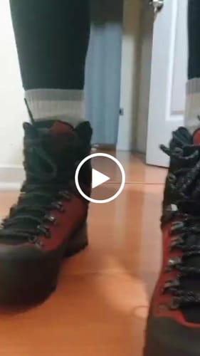 Customer video review of Zapatos Mujer Ortles Mid GTX