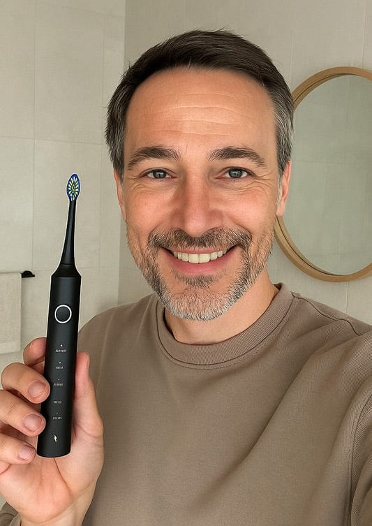 Customer photo review of Sonische Elektrische Tandenborstel