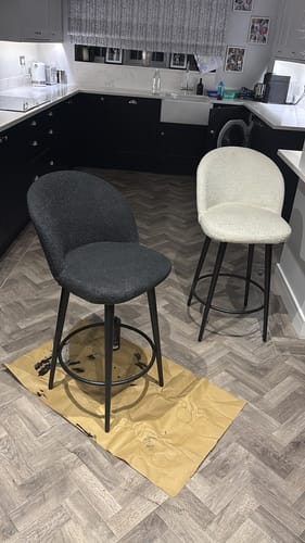 Customer photo review of Fabric Paint -- Black