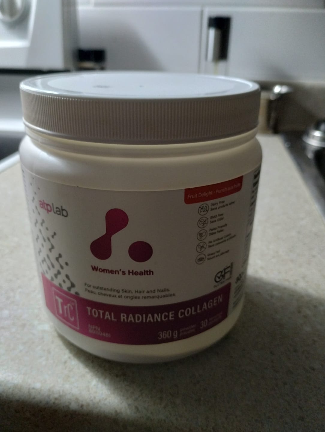 Customer photo review of ATP Lab - Total Radiance Collagen 360g
