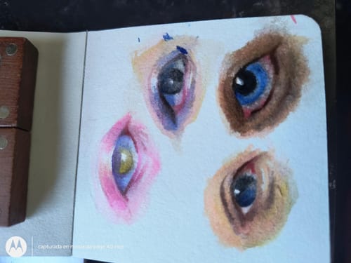 Customer photo review of Tobio's™ Set de Mini-Acuarelas