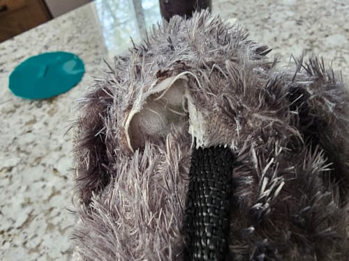 Customer photo review of Tough Plush - Triple Stitch