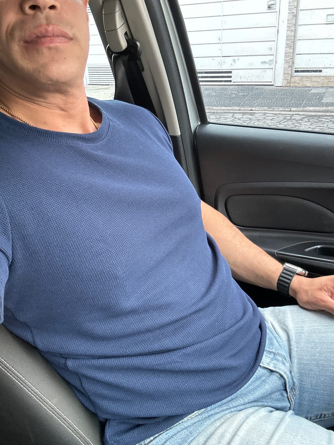 Customer photo review of Camisa Polo Italiana Tricot Branca