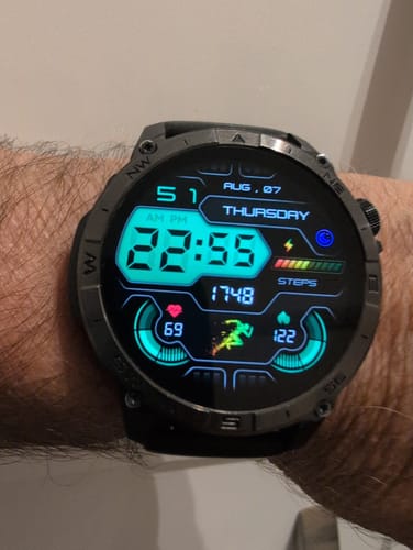 Customer photo review of ZE™ Force Smartwatch – Power Your Day, Track Your Way