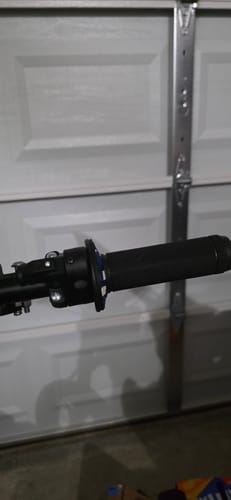 Customer photo review of 1/4 Turn Magura Electronic Throttle | DirtyBike | Surron LBX | E Ride Pro