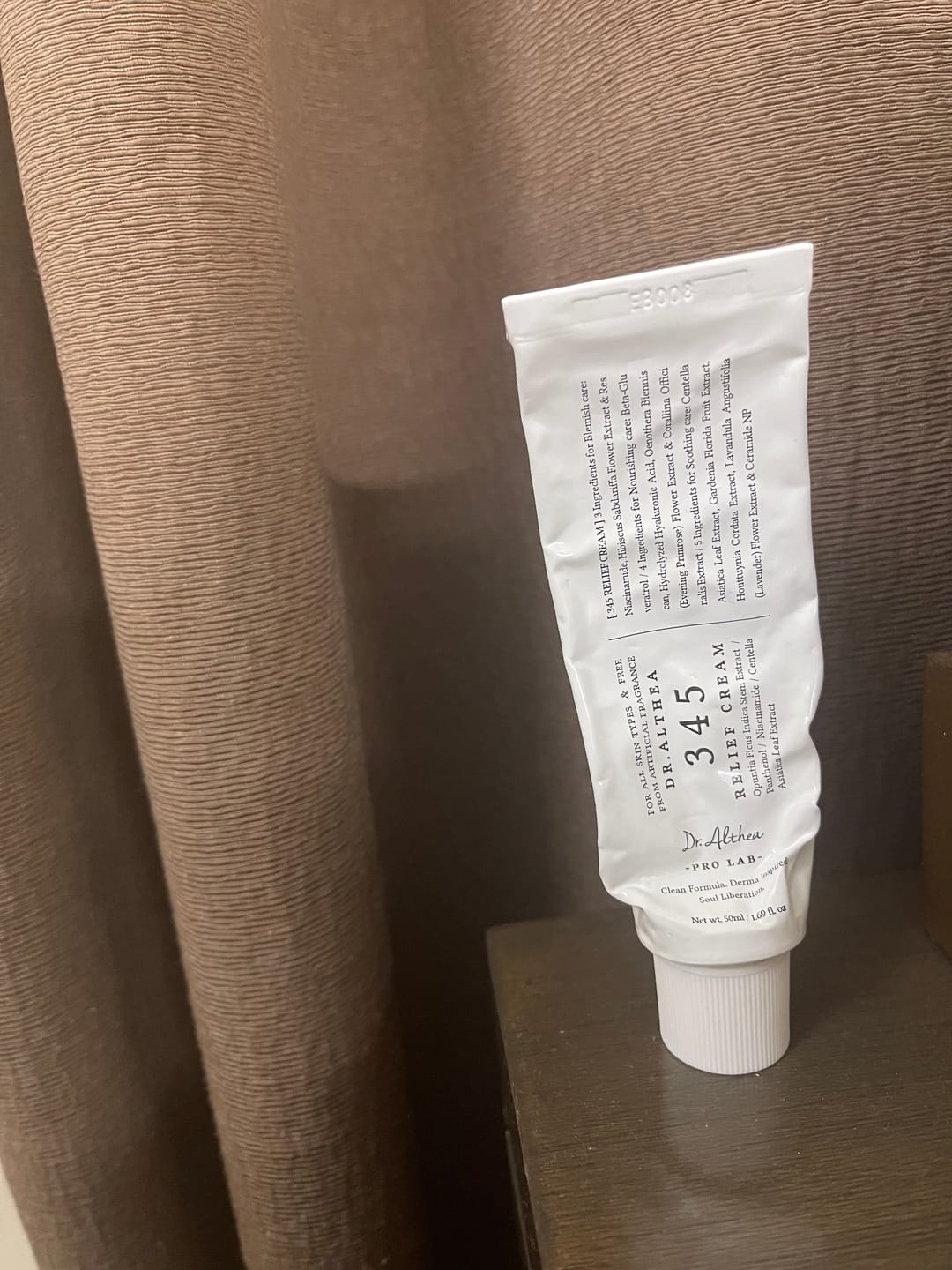 Customer photo review of كريم دكتور ألثيا 345 رليف لترطيب وتهدئة البشرة - 50مل