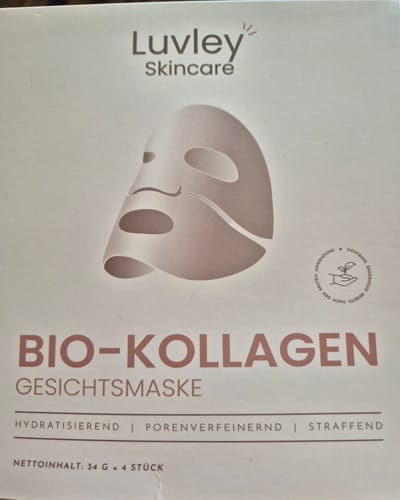 Customer photo review of Bio-Kollagen Gesichtsmaske