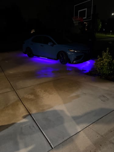 Customer photo review of UnderGlow-X RGBW Color Chasing | The Best LED UnderBody Kit | ONEUPLIGHTING