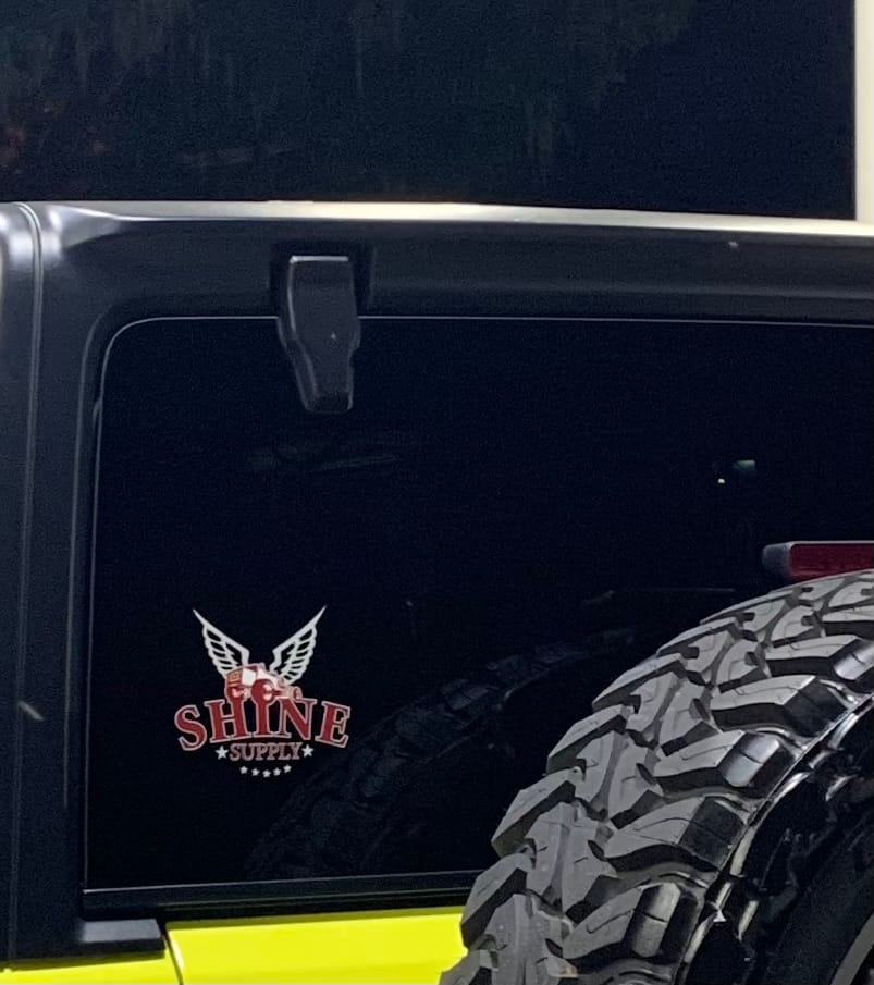 Customer photo review of Shine Supply Decal
