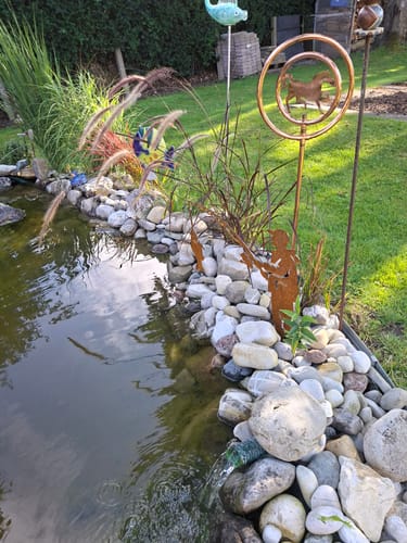Customer photo review of Gartenstecker Angler