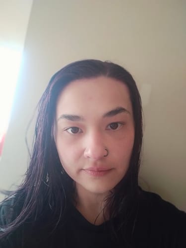 Customer photo review of Instant Dye Shampoo