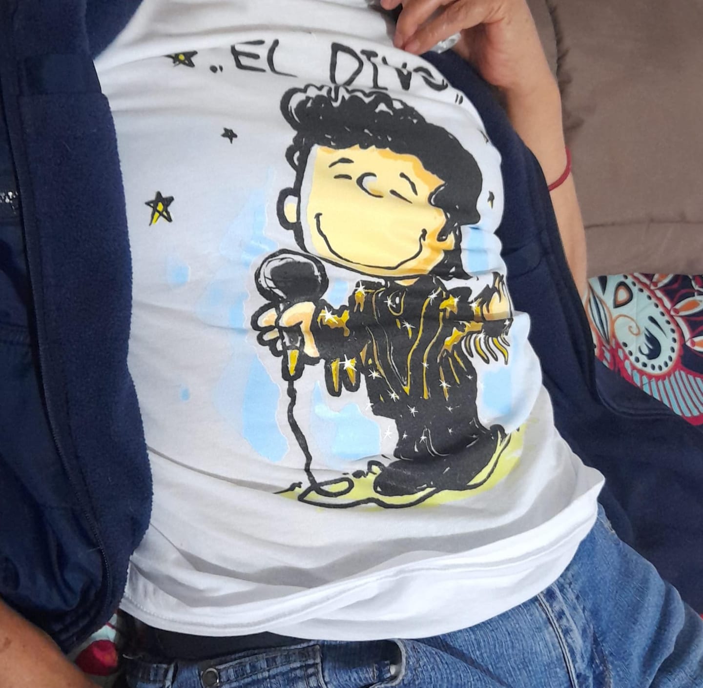 Customer photo review of El Divo - Playera DAMA