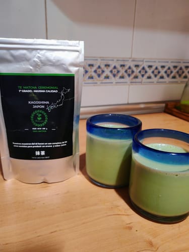 Customer photo review of Té Matcha Ceremonial 1er Grado - Máxima calidad (para 1-3 meses)