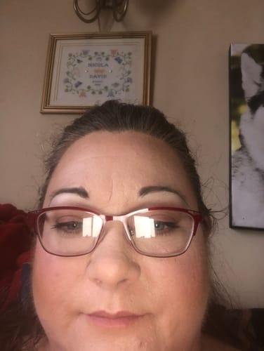 Customer photo review of P. Louise The Cheek Of It Liquid Blush