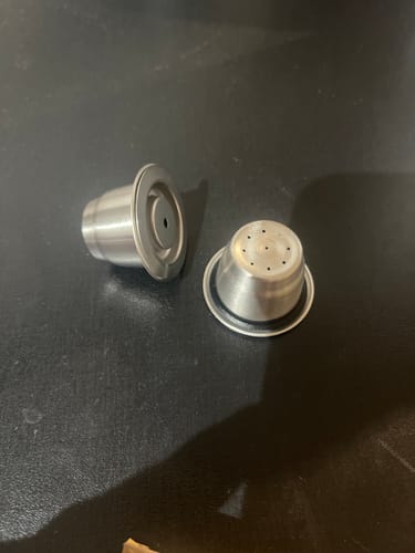 Customer photo review of Capsule réutilisable Nespresso 100% inox par Cafecolo™