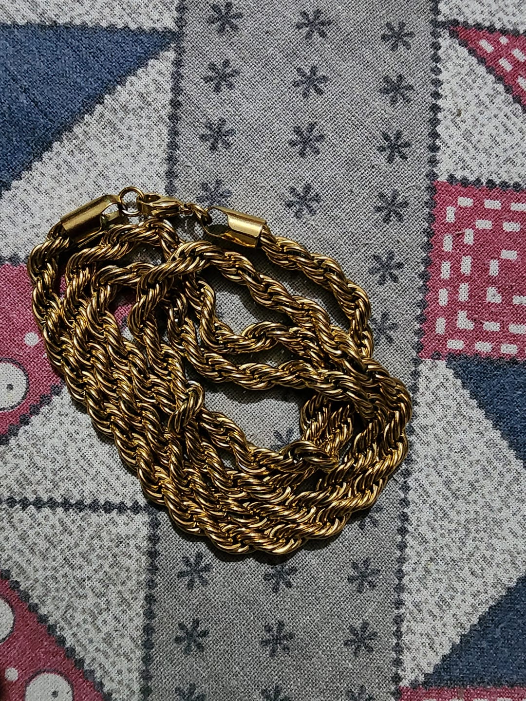 Customer photo review of Rebel Rope Chain