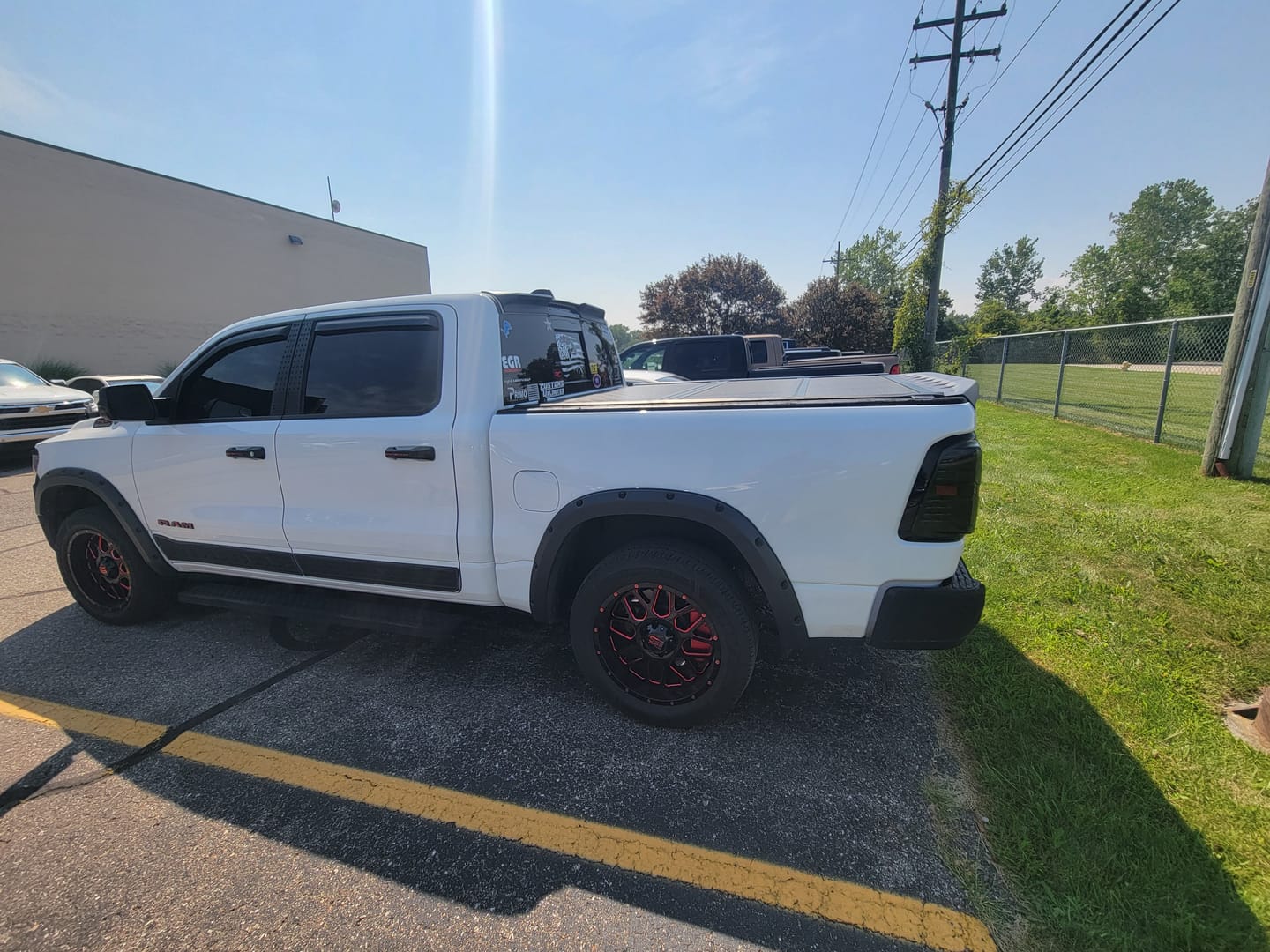 Customer photo review of 2019-Up Ram 1500 Tailgate Spoiler