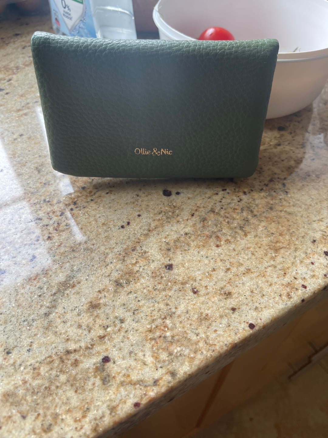 Customer photo review of Blake Purse - Olive