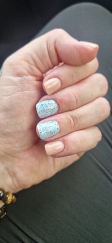 Customer photo review of Fairy Dust Dipping Powder