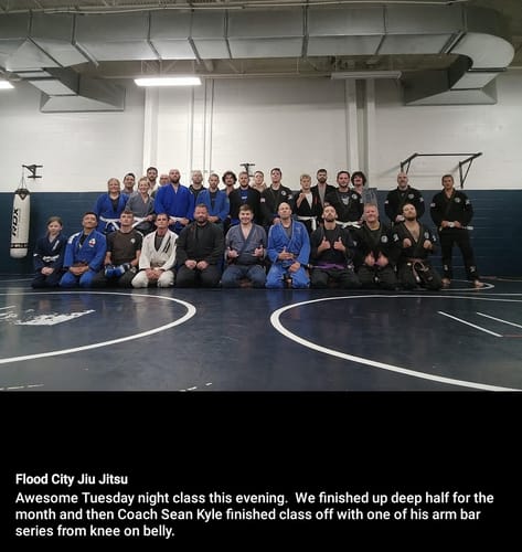 Customer photo review of Core Navy Brazilian Jiu Jitsu Kids BJJ Gi