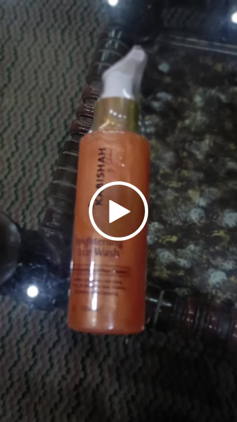Customer video review of Vitamin C Brightening Face Wash