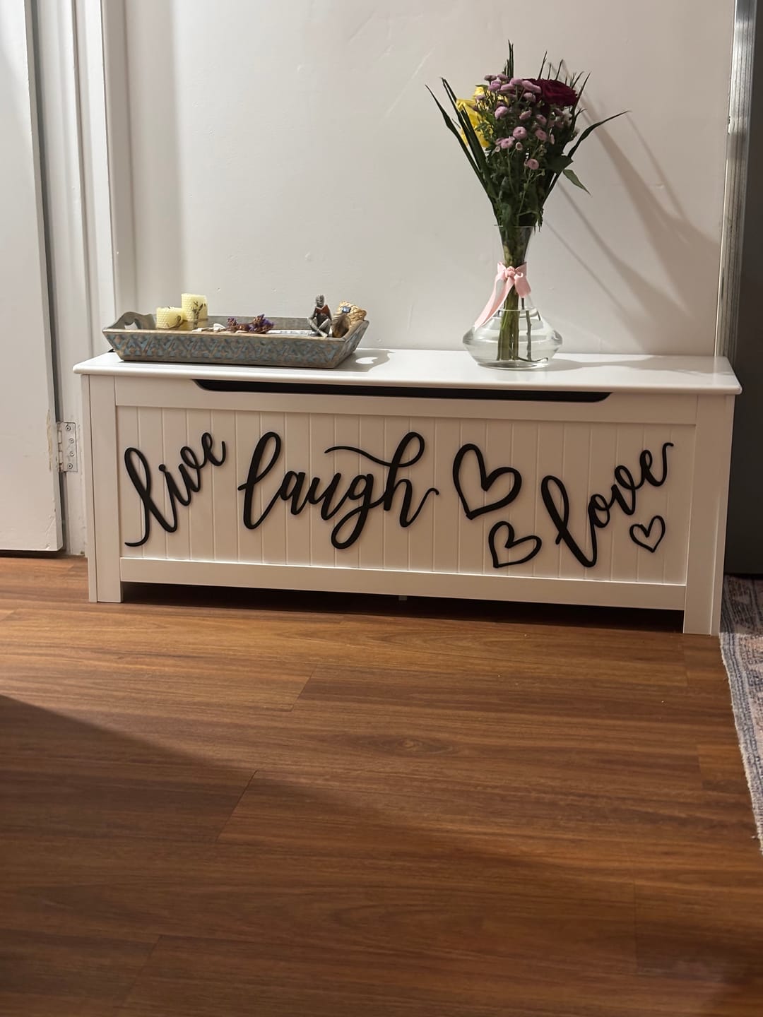 Customer photo review of Live Laugh Love