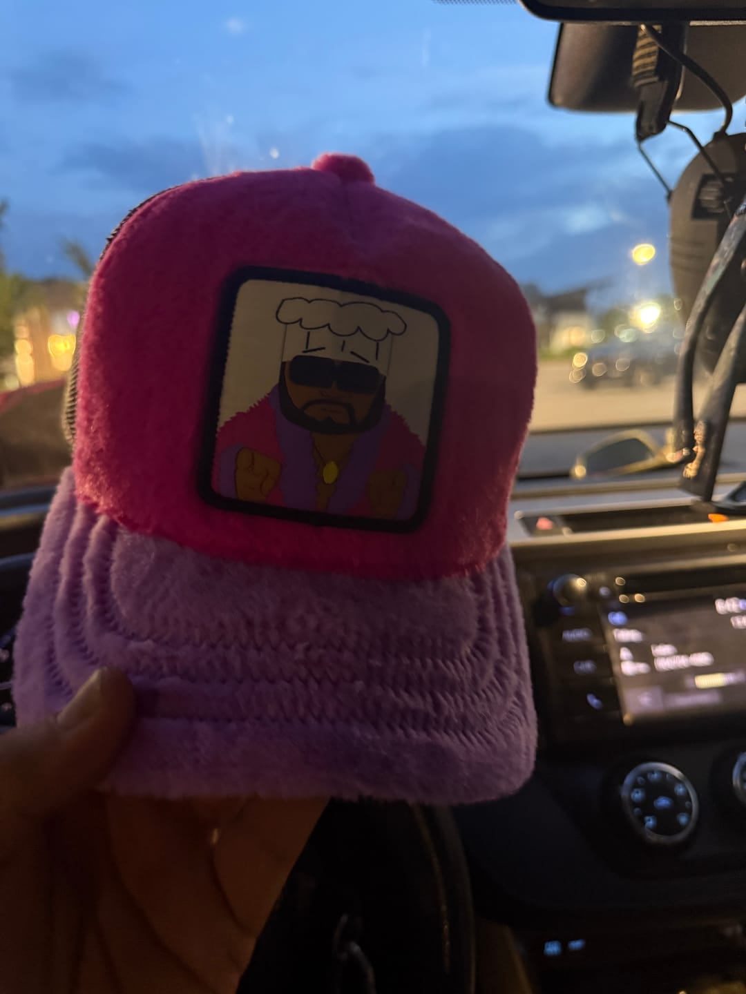 Customer photo review of OVERLORD X South Park: Fuzzy Robed Chef Trucker Cap