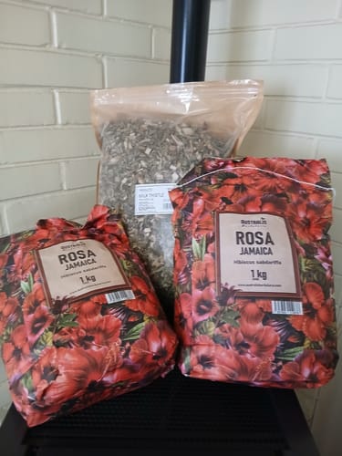 Customer photo review of Rosa Jamaica - Hibisco / Flor ⁽ᵃˡᵗᵃ ᶜᵃˡⁱᵈᵃᵈ⁾