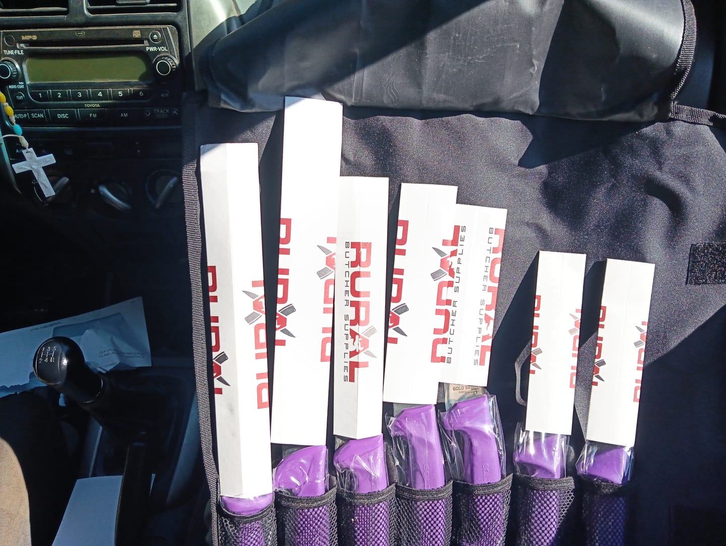 Customer photo review of 7PC Professional Butchers Knife Set