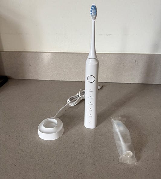Customer photo review of Sonische Elektrische Tandenborstel