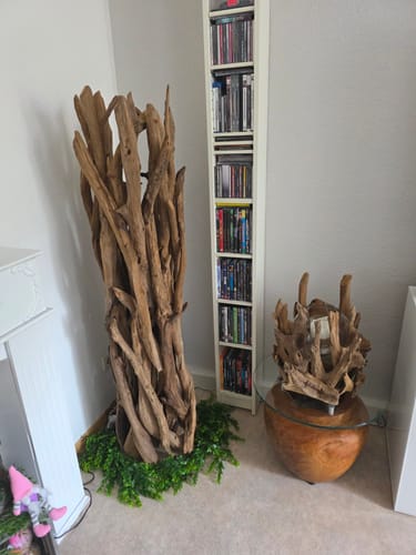 Customer photo review of Wurzel Kerzenständer VONDRO mit Glas