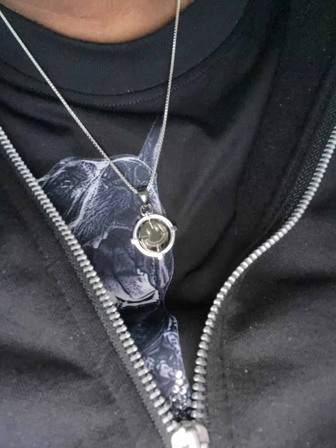 Customer photo review of UPGRADED BIPOLAR PENDANT